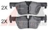 A.B.S. 37904 OE Brake Pad Set, disc brake